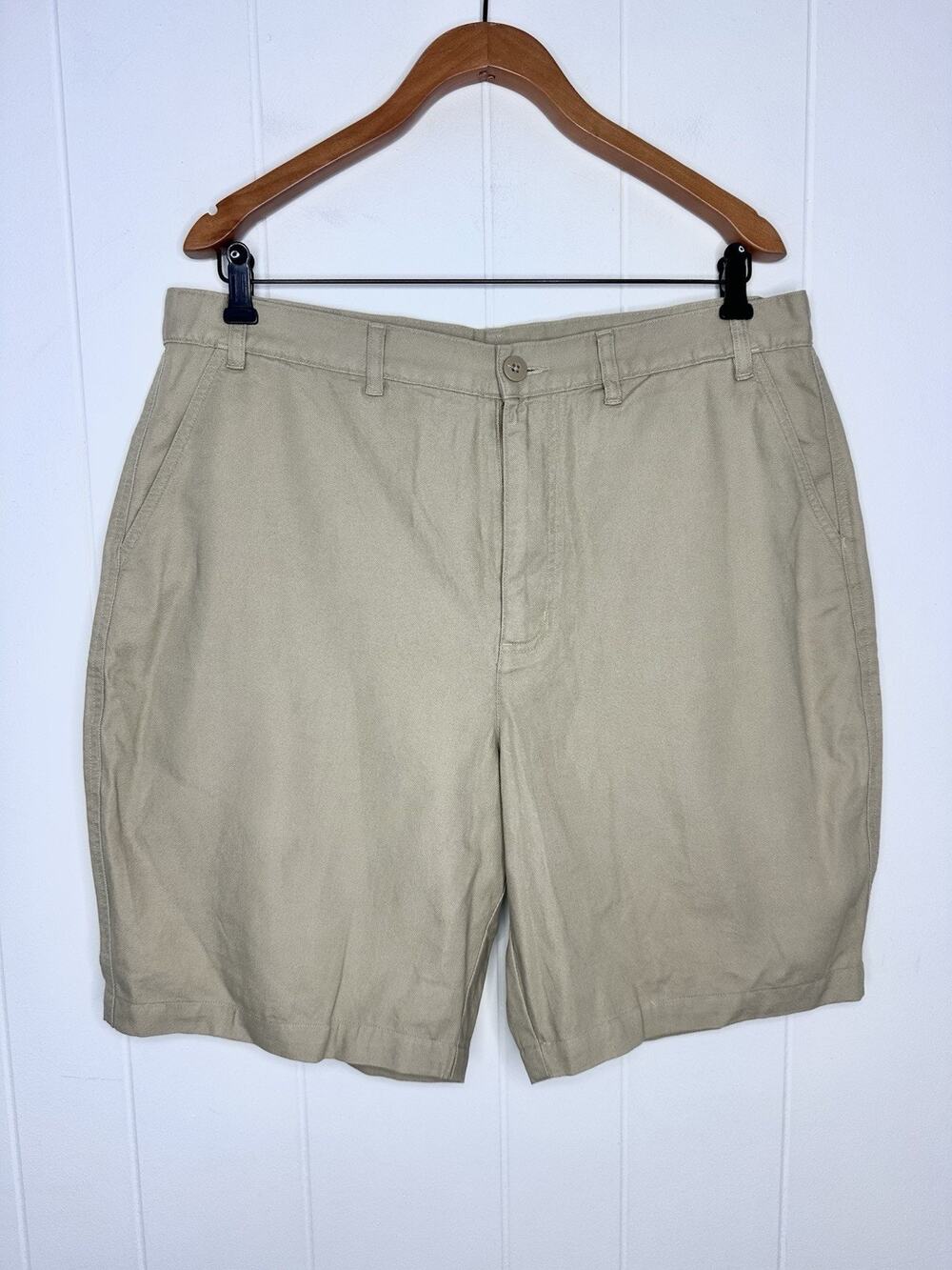 Patagonia Mens 38 Duck Shorts 9” - Beige Khaki 57075 Organic Cotton Hiking
